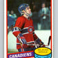 1980-81 O-Pee-Chee #261 Rejean Houle  Montreal Canadiens  V39705