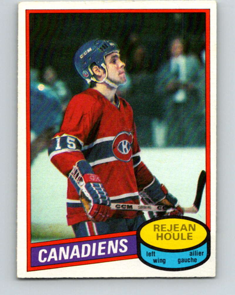 1980-81 O-Pee-Chee #261 Rejean Houle  Montreal Canadiens  V39708