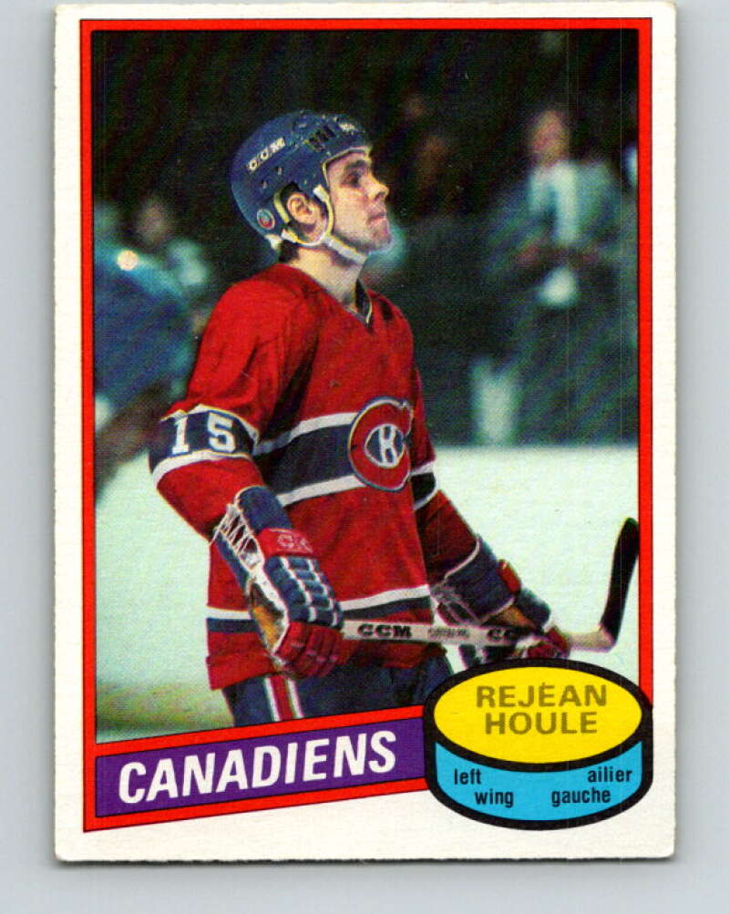 1980-81 O-Pee-Chee #261 Rejean Houle  Montreal Canadiens  V39710