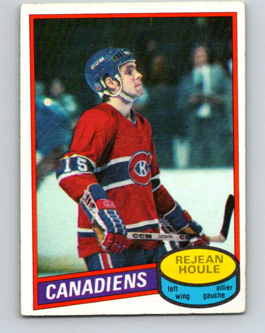 1980-81 O-Pee-Chee #261 Rejean Houle  Montreal Canadiens  V39711