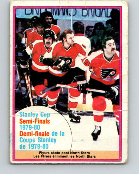 1980-81 O-Pee-Chee #263 Stanley Cup Semi-Finals   V39730