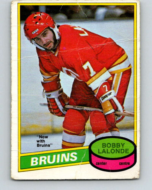 1980-81 O-Pee-Chee #265 Bobby Lalonde  Boston Bruins  V39745