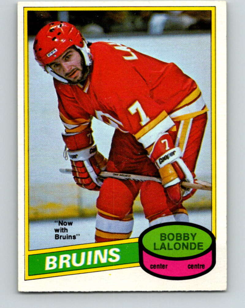 1980-81 O-Pee-Chee #265 Bobby Lalonde  Boston Bruins  V39749