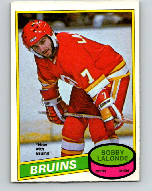 1980-81 O-Pee-Chee #265 Bobby Lalonde  Boston Bruins  V39751