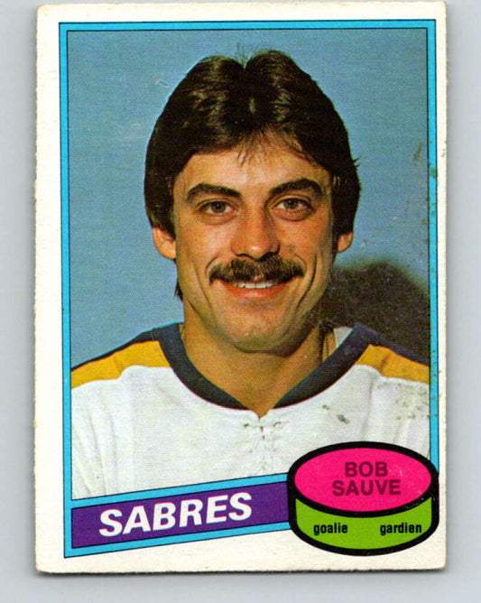 1980-81 O-Pee-Chee #266 Bob Sauve  Buffalo Sabres  V39755