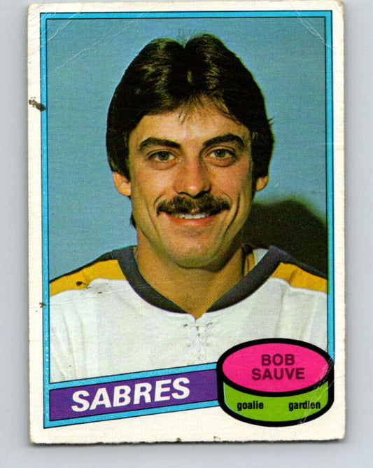 1980-81 O-Pee-Chee #266 Bob Sauve  Buffalo Sabres  V39757