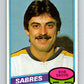 1980-81 O-Pee-Chee #266 Bob Sauve  Buffalo Sabres  V39758