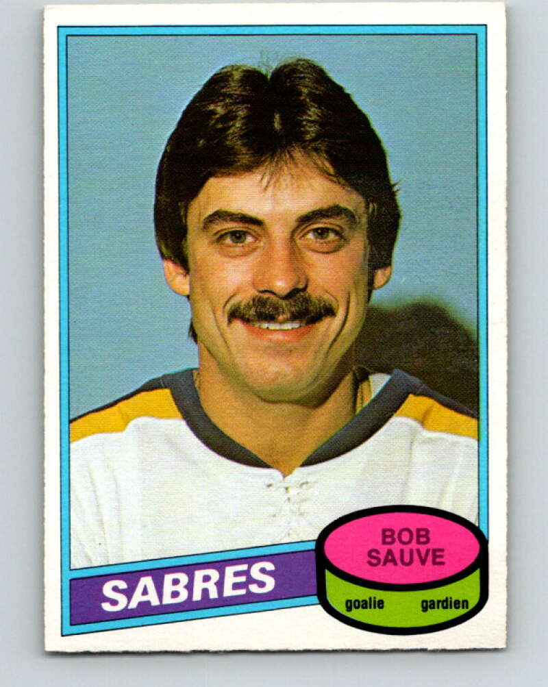 1980-81 O-Pee-Chee #266 Bob Sauve  Buffalo Sabres  V39758