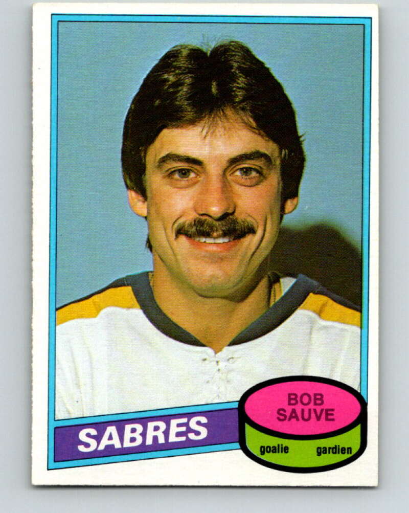 1980-81 O-Pee-Chee #266 Bob Sauve  Buffalo Sabres  V39761
