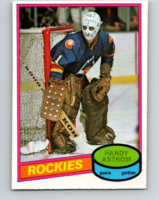 1980-81 O-Pee-Chee #269 Hardy Astrom  RC Rookie Colorado Rockies  V39797