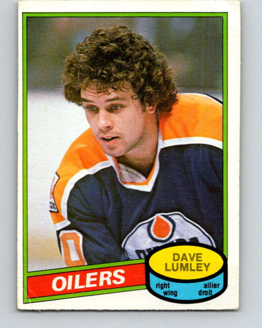 1980-81 O-Pee-Chee #271 Dave Lumley  RC Rookie Edmonton Oilers  V39812