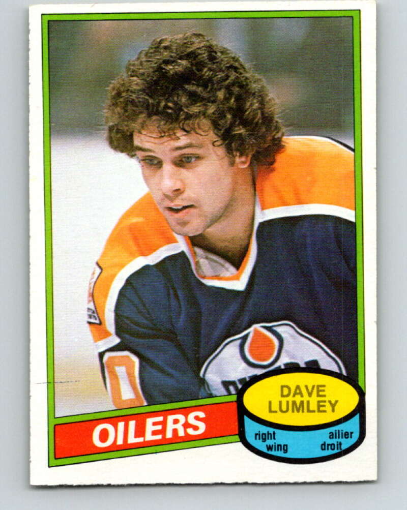 1980-81 O-Pee-Chee #271 Dave Lumley  RC Rookie Edmonton Oilers  V39814