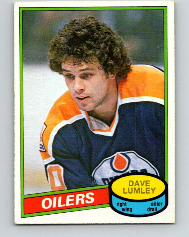 1980-81 O-Pee-Chee #271 Dave Lumley  RC Rookie Edmonton Oilers  V39815