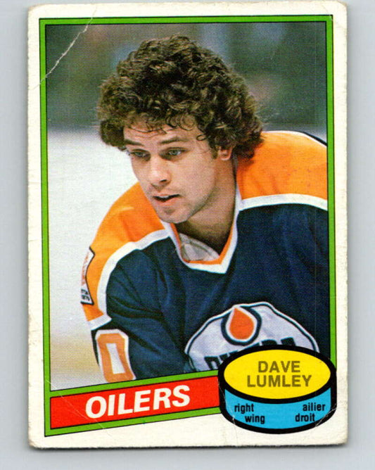 1980-81 O-Pee-Chee #271 Dave Lumley  RC Rookie Edmonton Oilers  V39816