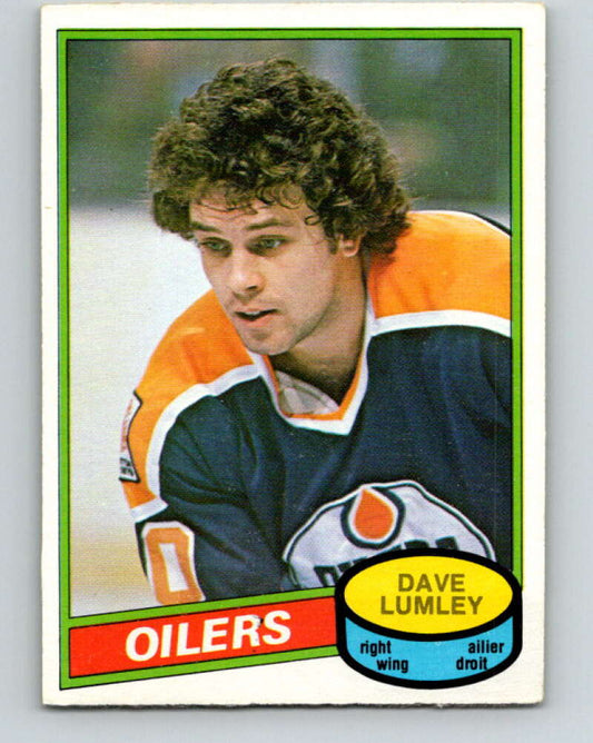 1980-81 O-Pee-Chee #271 Dave Lumley  RC Rookie Edmonton Oilers  V39817