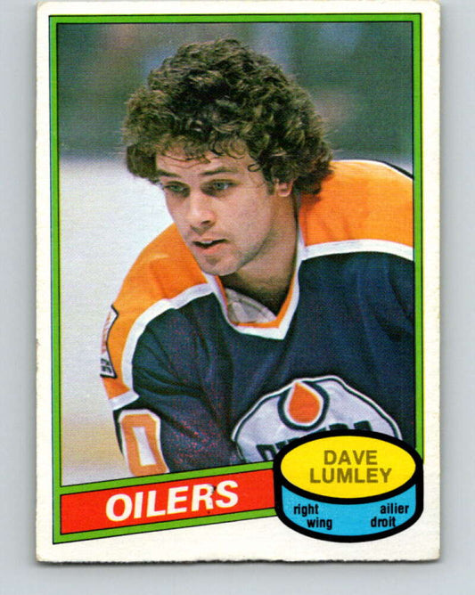 1980-81 O-Pee-Chee #271 Dave Lumley  RC Rookie Edmonton Oilers  V39819