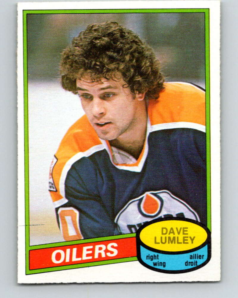 1980-81 O-Pee-Chee #271 Dave Lumley  RC Rookie Edmonton Oilers  V39821