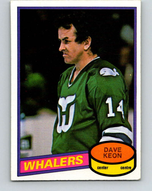 1980-81 O-Pee-Chee #272 Dave Keon  Hartford Whalers  V39823