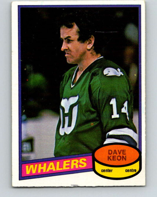 1980-81 O-Pee-Chee #272 Dave Keon  Hartford Whalers  V39824