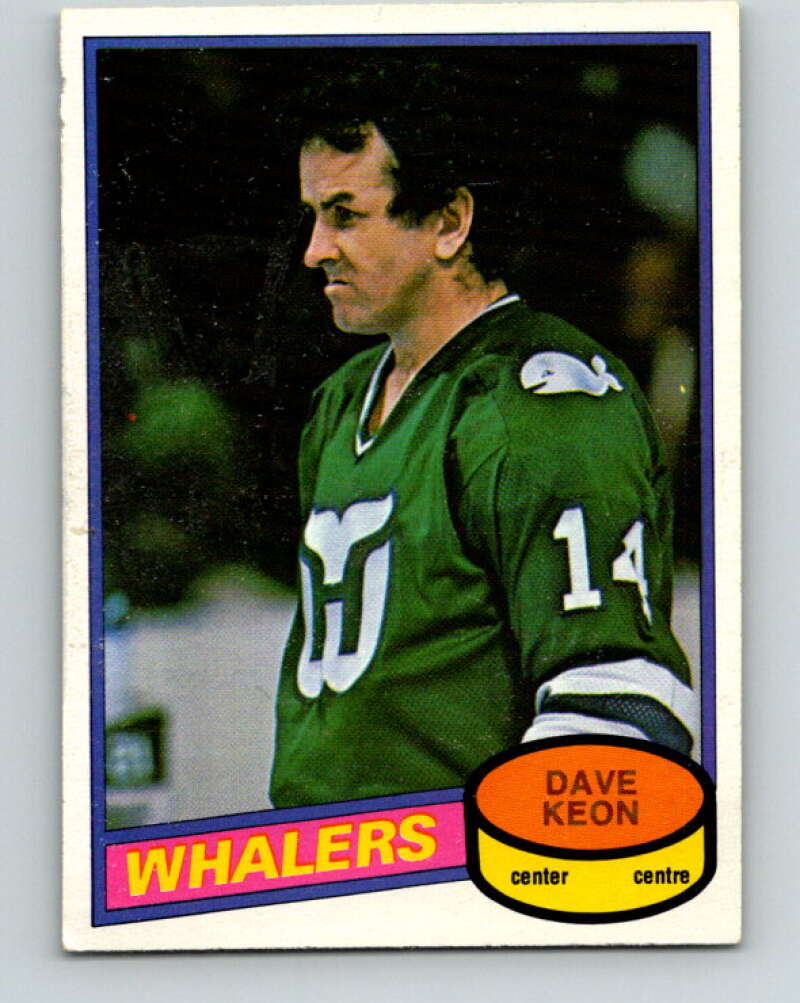 1980-81 O-Pee-Chee #272 Dave Keon  Hartford Whalers  V39833