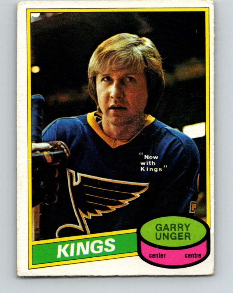 1980-81 O-Pee-Chee #273 Garry Unger  Los Angeles Kings  V39842