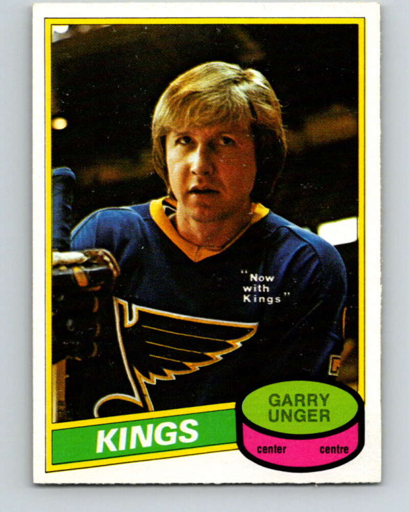 1980-81 O-Pee-Chee #273 Garry Unger  Los Angeles Kings  V39847