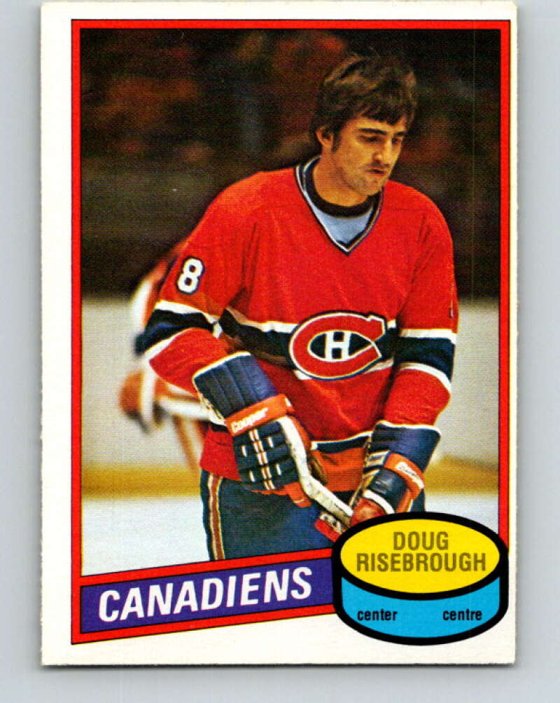 1980-81 O-Pee-Chee #275 Doug Risebrough UER  Montreal Canadiens  V39862