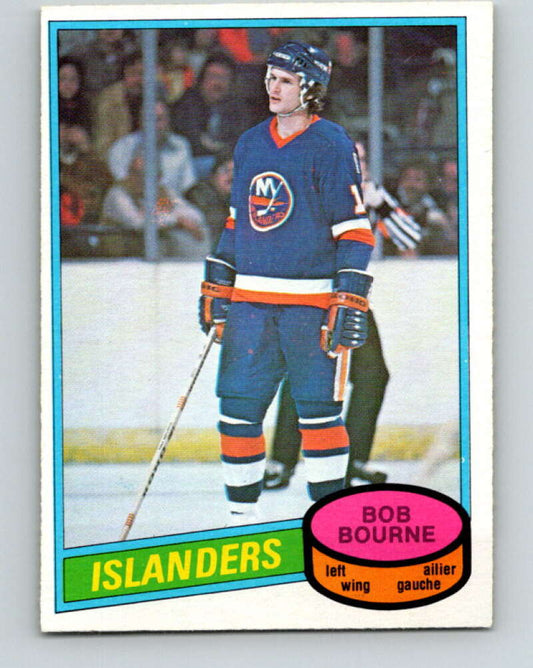 1980-81 O-Pee-Chee #276 Bob Bourne  New York Islanders  V39868