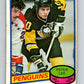 1980-81 O-Pee-Chee #278 Peter Lee  Pittsburgh Penguins  V39886