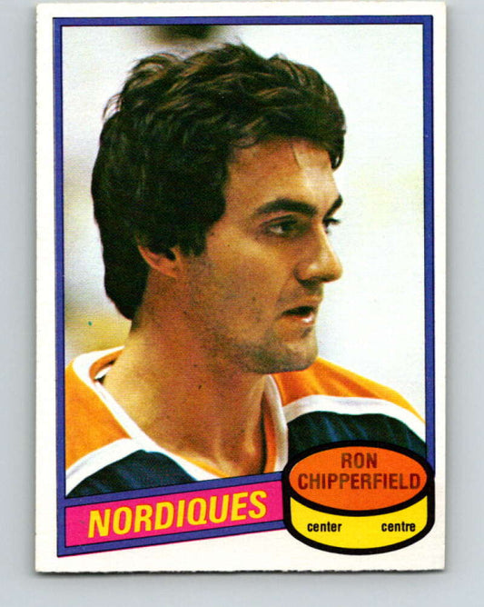 1980-81 O-Pee-Chee #280 Ron Chipperfield  Quebec Nordiques  V39897