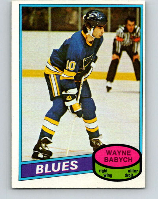 1980-81 O-Pee-Chee #281 Wayne Babych  St. Louis Blues  V39910