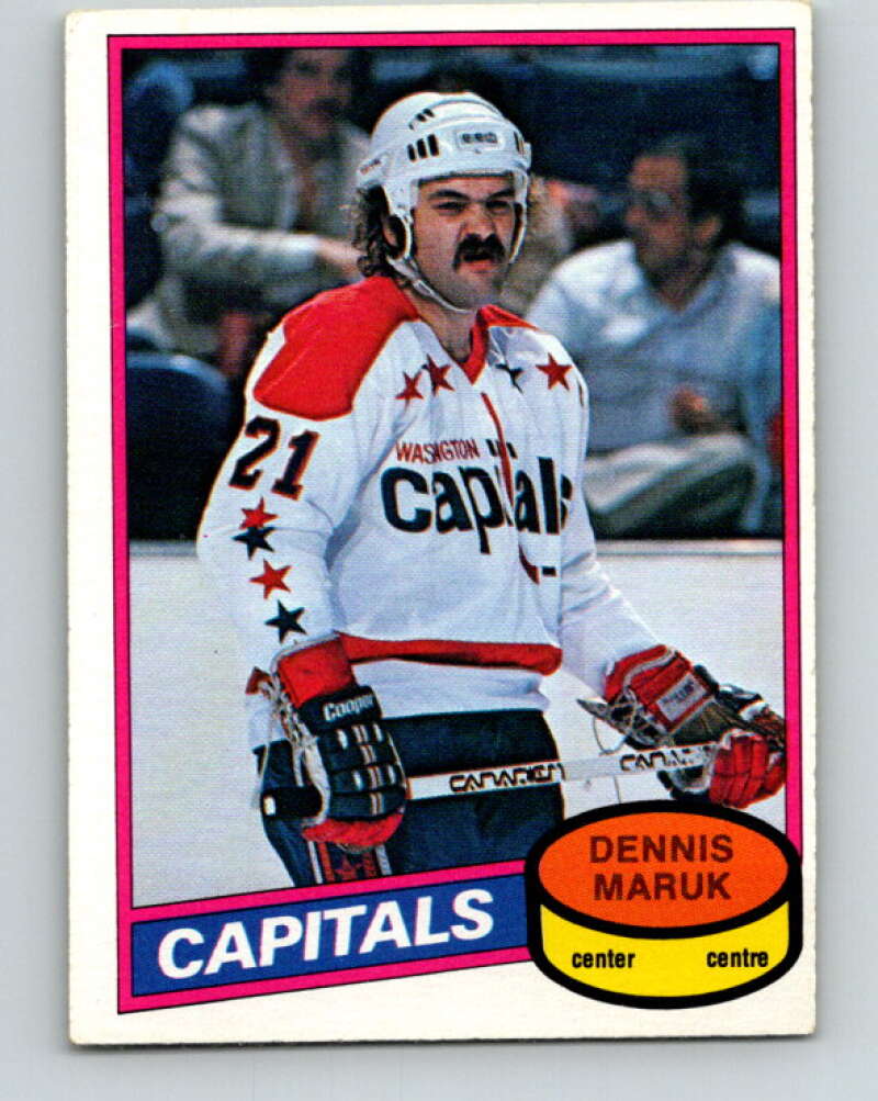 1980-81 O-Pee-Chee #284 Dennis Maruk  Washington Capitals  V39945