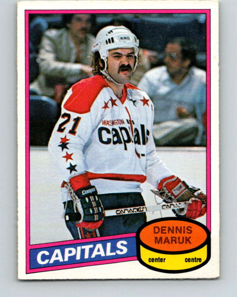 1980-81 O-Pee-Chee #284 Dennis Maruk  Washington Capitals  V39946