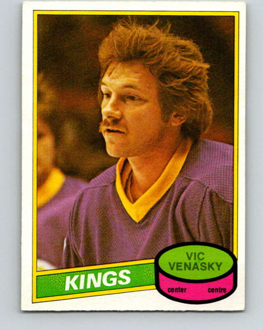 1980-81 O-Pee-Chee #290 Vic Venasky  Los Angeles Kings  V40005