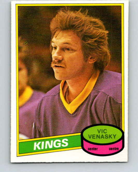 1980-81 O-Pee-Chee #290 Vic Venasky  Los Angeles Kings  V40008