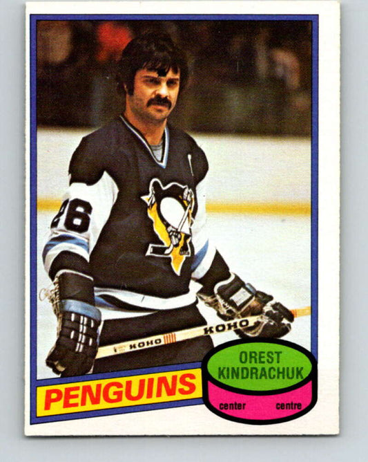 1980-81 O-Pee-Chee #292 Orest Kindrachuk  Pittsburgh Penguins  V40033