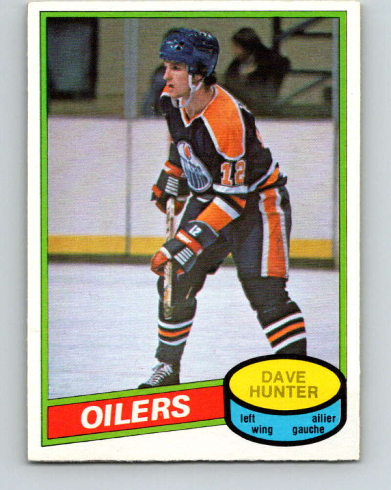 1980-81 O-Pee-Chee #293 Dave Hunter  Edmonton Oilers  V40047