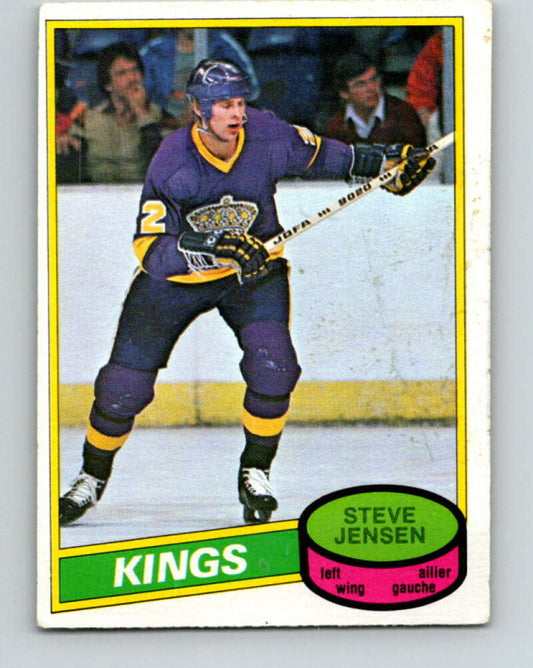 1980-81 O-Pee-Chee #294 Steve Jensen  Los Angeles Kings  V40054