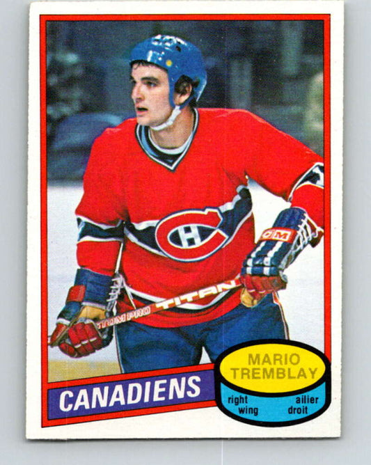 1980-81 O-Pee-Chee #297 Mario Tremblay  Montreal Canadiens  V40095