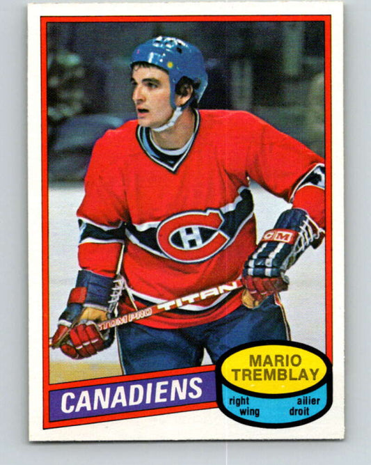 1980-81 O-Pee-Chee #297 Mario Tremblay  Montreal Canadiens  V40098