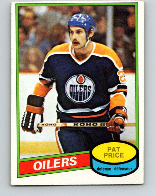 1980-81 O-Pee-Chee #299 Pat Price  Edmonton Oilers  V40115