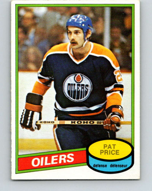 1980-81 O-Pee-Chee #299 Pat Price  Edmonton Oilers  V40116