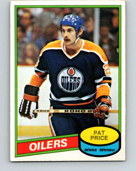 1980-81 O-Pee-Chee #299 Pat Price  Edmonton Oilers  V40119