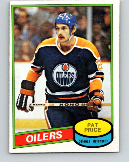 1980-81 O-Pee-Chee #299 Pat Price  Edmonton Oilers  V40122