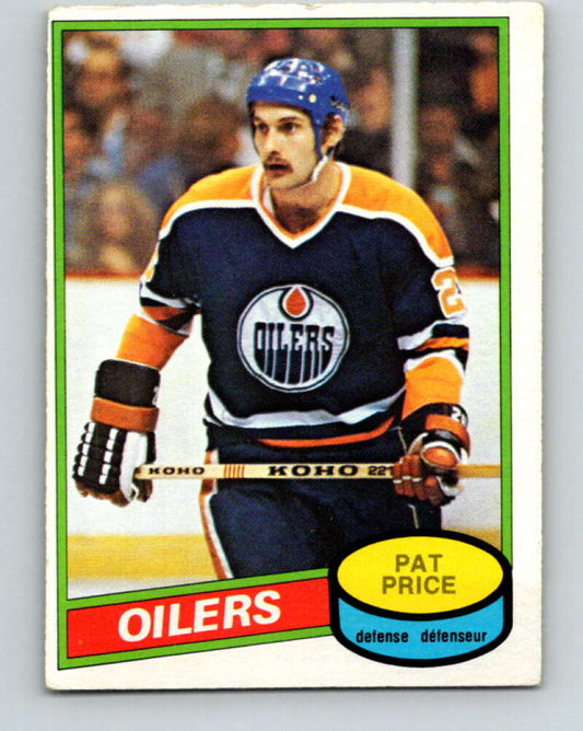 1980-81 O-Pee-Chee #299 Pat Price  Edmonton Oilers  V40123