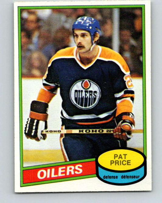 1980-81 O-Pee-Chee #299 Pat Price  Edmonton Oilers  V40124