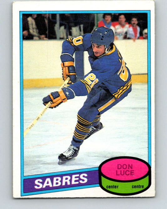 1980-81 O-Pee-Chee #302 Don Luce  Buffalo Sabres  V40145