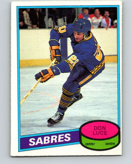 1980-81 O-Pee-Chee #302 Don Luce  Buffalo Sabres  V40149