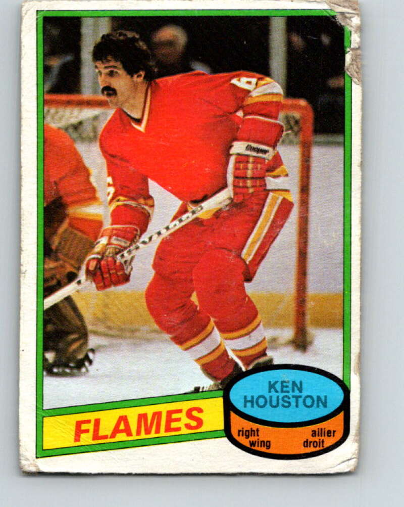 1980-81 O-Pee-Chee #303 Ken Houston  Calgary Flames  V40163