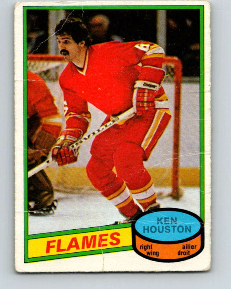 1980-81 O-Pee-Chee #303 Ken Houston  Calgary Flames  V40168